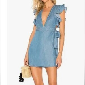 Majorelle Teddy Wrap Dress
